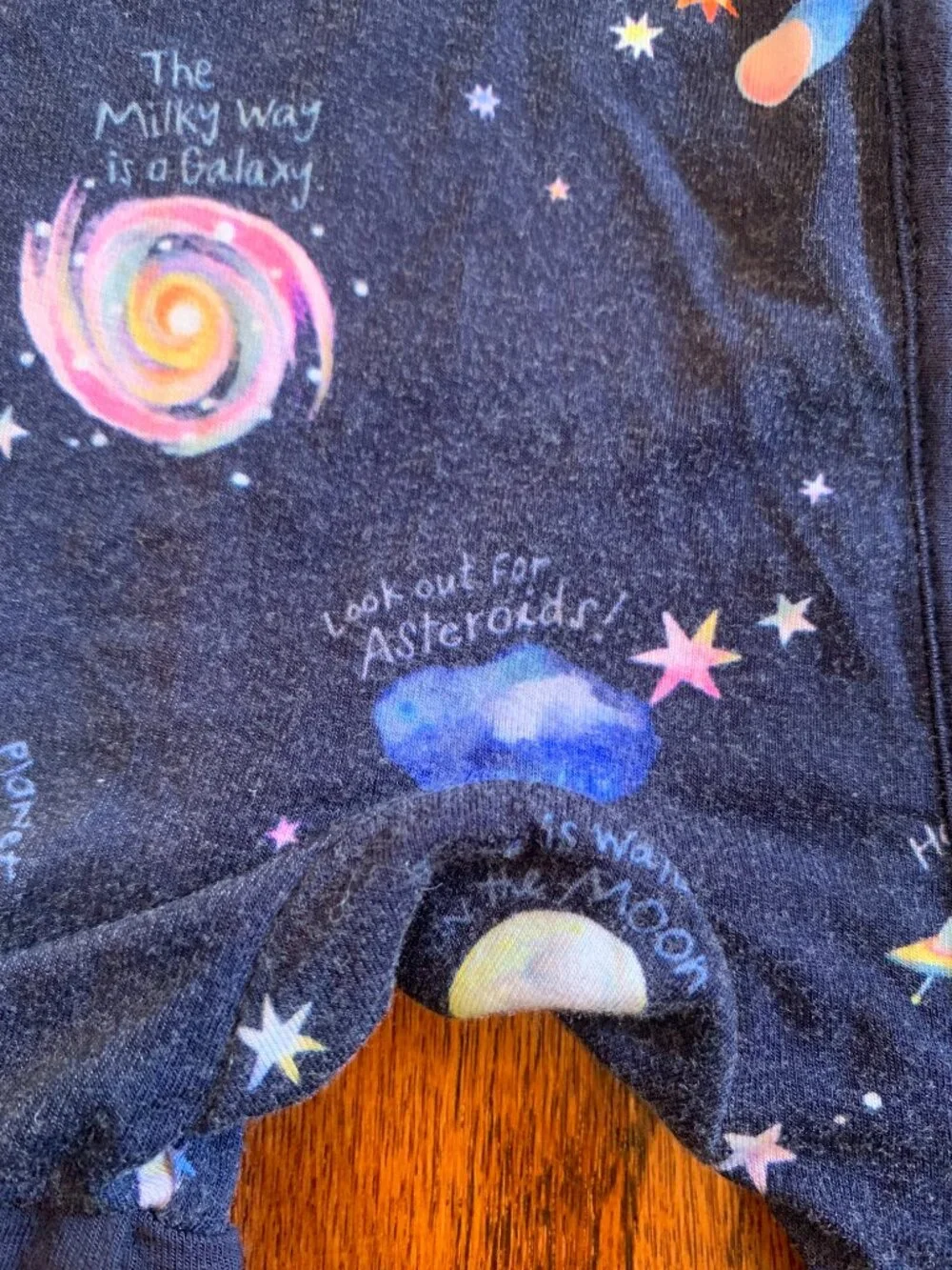 Little Sleepies Through My Telescope & Light Aqua Zippy Pajamas Lot (2) | 12-18M